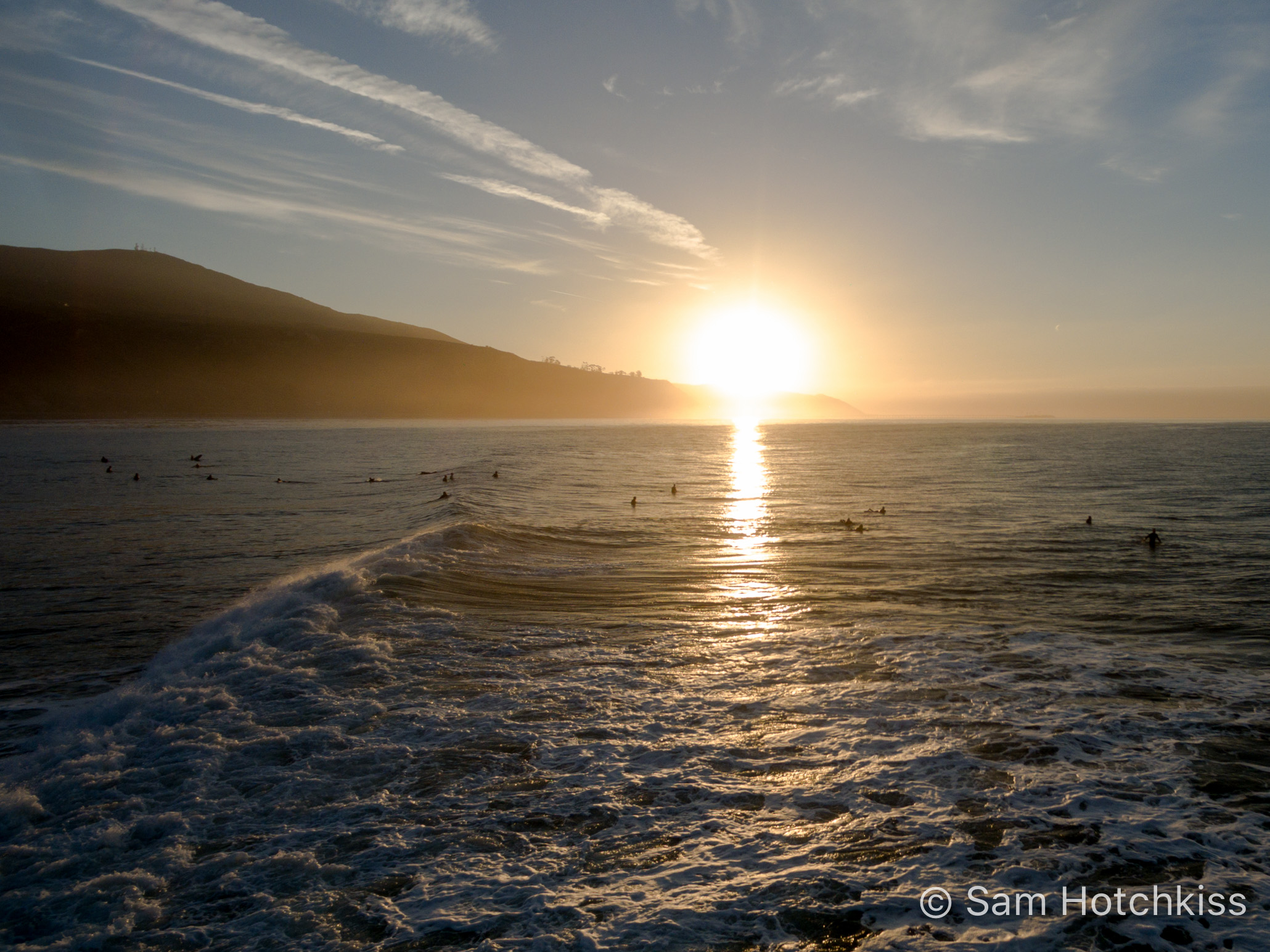Sunrise Surfers at Rincon (Video)