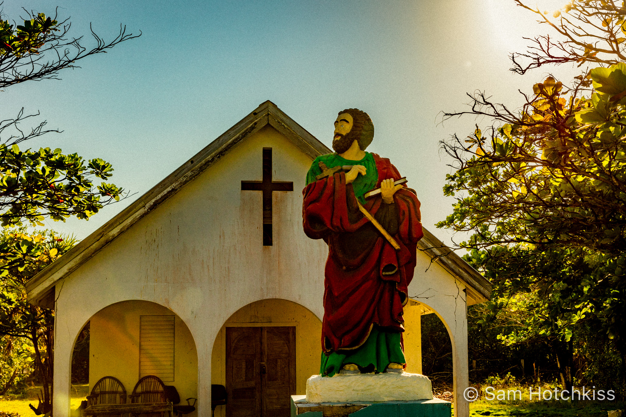 Church in San Pedro, Belize